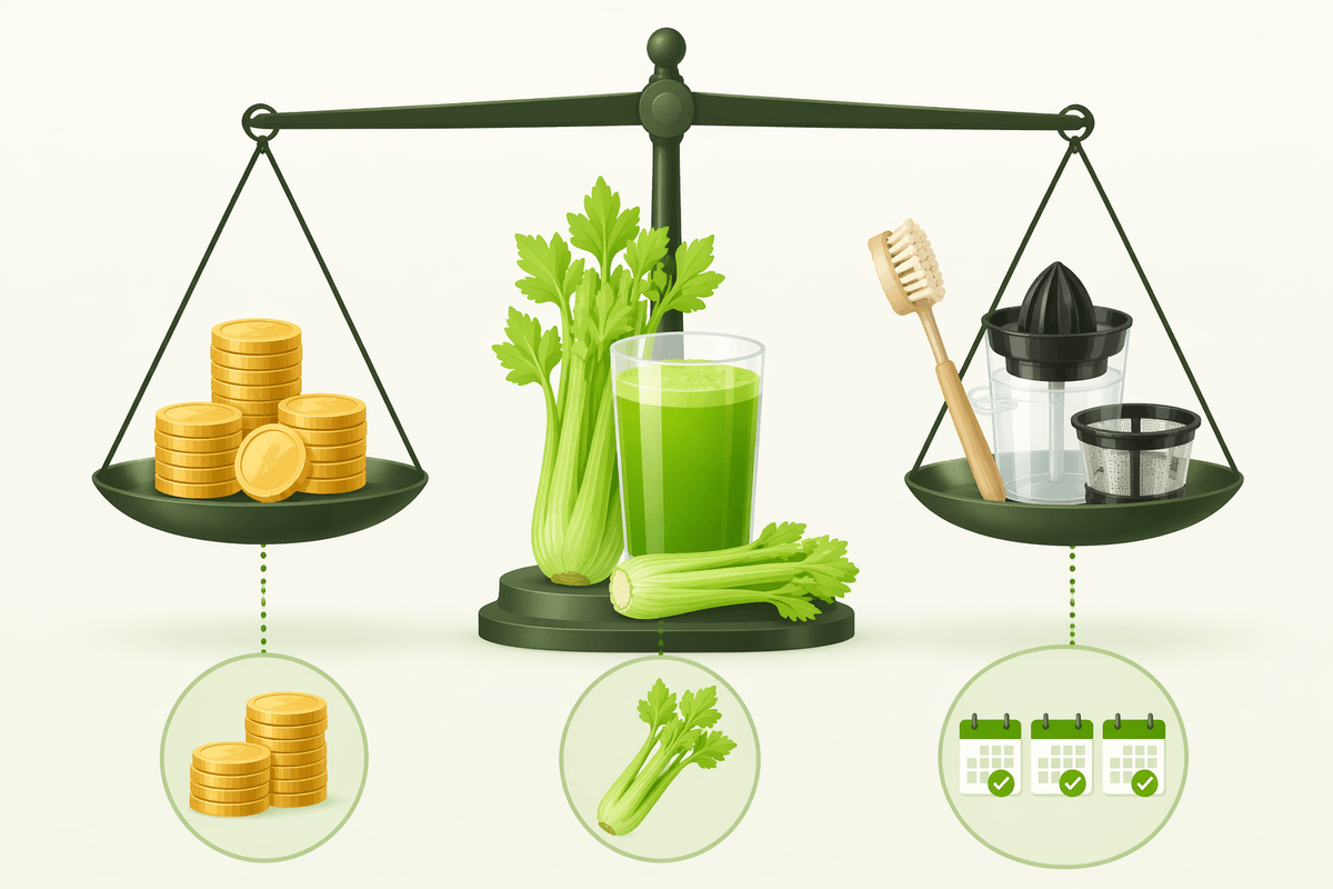 Daily habit trade-offs: cost, effort, and consistency