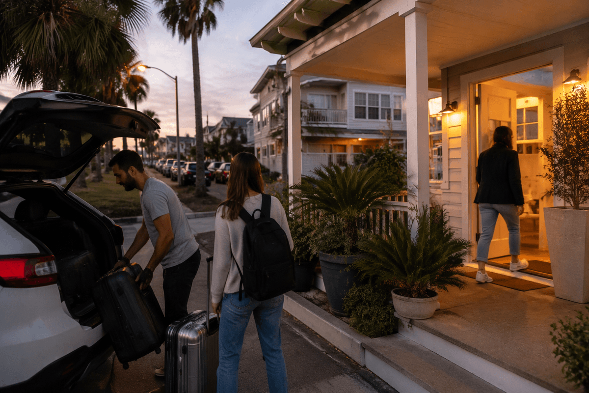 Arrival evening: harbor stroll; Must: Balboa sunset; Opt: rooftop drink; Skip: big plans