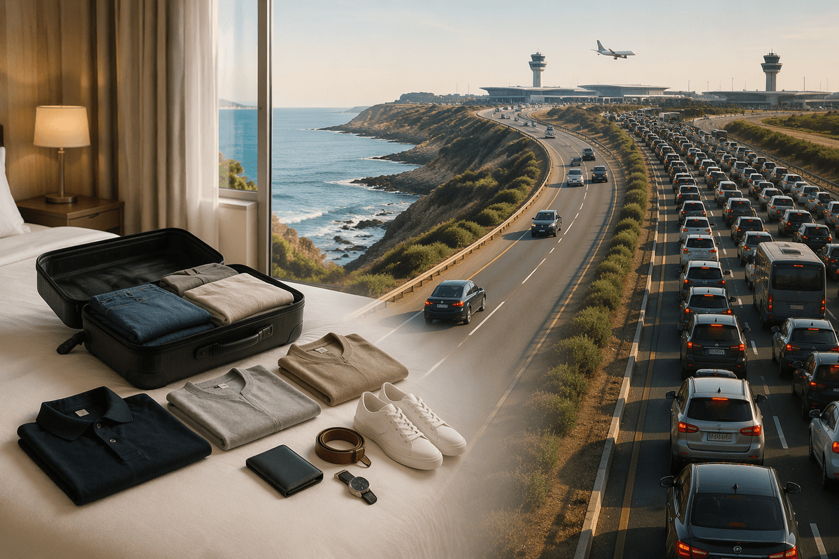 Day 3: coastal views; Must: Crystal Cove; Opt: Laguna detour; Skip: late checkout