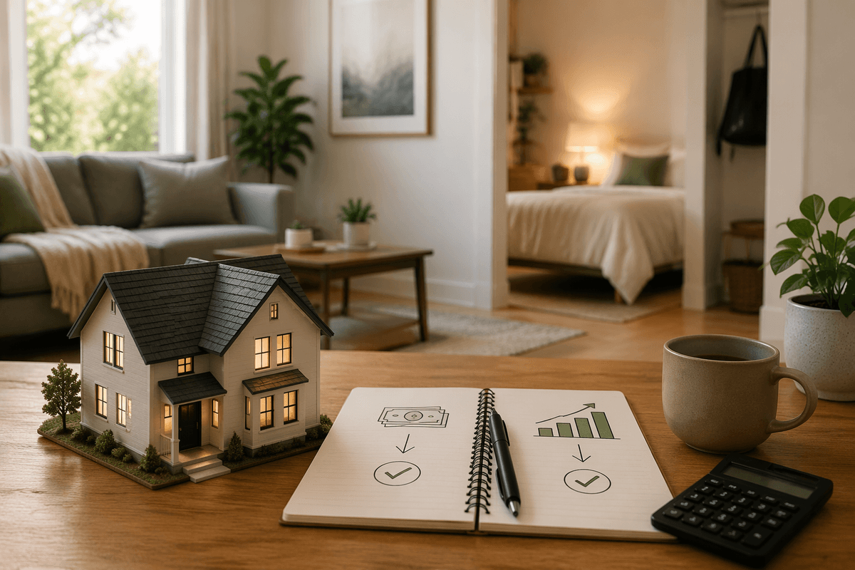 Two Ways To Live In Your House For Free: Cash Flow And Appreciation